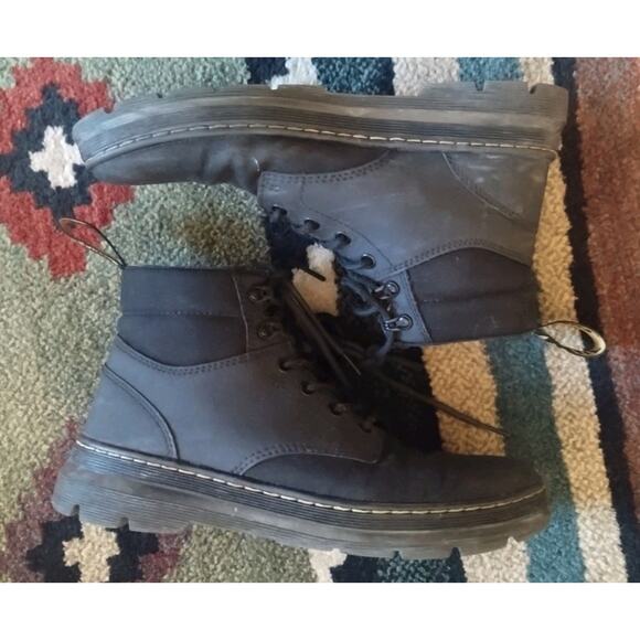 DR. MARTENS AIRWAIR Rakim Utility Boots Unisex Black Suede Chukka US M9 / L10 - Picture 5 of 16